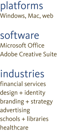 design + templates + production